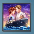 thumbnail image 1 of Cuadros Decorativos Kit de pintura por números DIY Titanic Hand Oil Art Picture Craft Home Decor (H1231) Wdftyju embutido en tela, 1 of 9