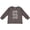 Charcoal, variant on Inktastic Biking Gifts Bicycle Silhouette Girls Long Sleeve Toddler T-Shirt