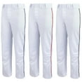 thumbnail image 2 of Champro Men's Triple Crown With Braid Baseball Pant White | Navy Small, 2 of 2