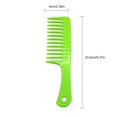 thumbnail image 3 of Women Fashion Hair Brush Wide Tooth Comb ABS Large Wide Tooth Comb For Hair Styling Tool, 3 of 5