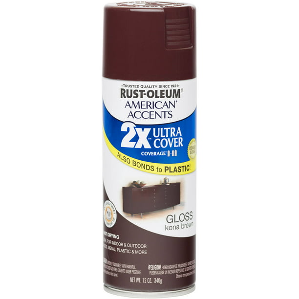 Rust-Oleum American Accents Ultra Cover 2X Gloss Kona Spray Paint