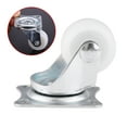 thumbnail image 4 of Furniture Wheel, 1 Inch Flat Swivel Caster Light 4pcs Universal Swivel Casters For Furniture Trolley Chair, Plate Casters, 4 of 8