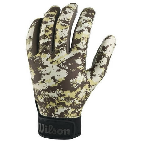 Wilson NFL Special Forces Camo Football Receivers Glove, (Best Wr Football Gloves)