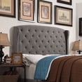 thumbnail image 1 of Charlton Home Rawlinson Upholstered Panel Headboard, 1 of 4
