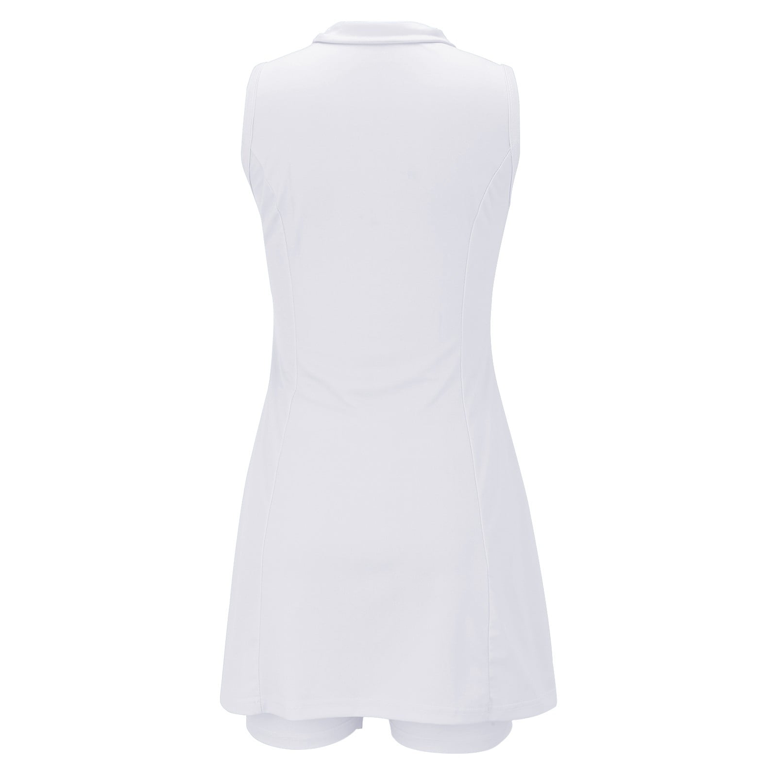 XVJRHAK Tennis Dresses for Women Dress With Shorts and Pockets for Athletic Dress Sleeveless Workout Dress Two Set With Shorts (G,XL)