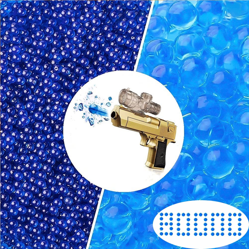 Water Bullets Beads Gel Balls, Refill Ammo Water Blasters, for Water