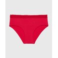thumbnail image 4 of Cozy Trim Hipster Panty in Crimson, 4 of 5