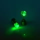 thumbnail image 2 of Pendientes con luz LED que emiten luz intermitente, pendientes con luz intermitente para fiestas, bares, discotecas, KTV, joyas con luz, elementos de moda, 2 of 4