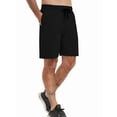 thumbnail image 2 of Men's Short Athletic Light-Weight Breathable Stretch Quick Drying Gym Workout Shorts with Pockets, 2 of 8