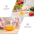 thumbnail image 4 of RENACLIPY Elegant Glass Bowl Transparent Multi-Functional Home Storage 2Pcs, 4 of 6