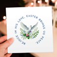 thumbnail image 7 of 3drose, Rejoice in His Love, Easter Brings Us Peace and a White Dove Gift, 6 Greeting Cards with Envelopes, 7 of 7