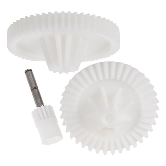 HAMPPLIES 1Jgo Engranaje De Repuesto Para Máquina De Carne Material Plástico Resistente Color