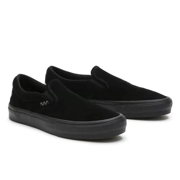 Vans x Motorhead Skate Slip On Shoes - Black / Black