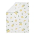 thumbnail image 5 of Sweet Jojo Designs Lemon Yellow Green and Beige Baby Security Blanket, 5 of 5