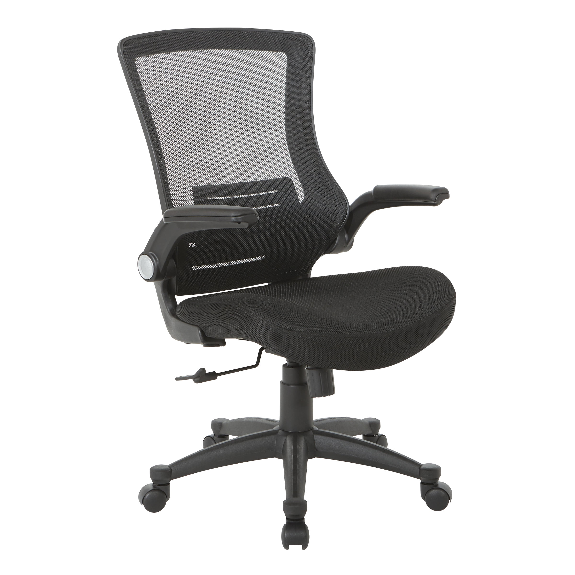Gray Office Worksmart Breathable Mesh Seat & Back Managers Chair 