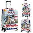 thumbnail image 2 of I'm a Siamese Dad and a Veteran, Nothing Scares me Happy Father's Day Travel Luggage Cover Cat Lover Kitten Owner Gifts Suitcase Dust Protective Decor - 00006, 2 of 5
