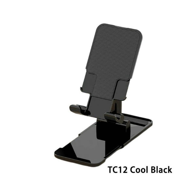 pitrice Tabletop Phone Holder Accessory Home Universal Support Shelf Simple Adjustable Cellphone Bracket Cellphones Accessories Black
