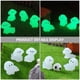 thumbnail image 4 of BRIGHTFUFU 12 Uds. Mini figuras de perros que brillan en la oscuridad, figura de Animal de resina en miniatura, decoración de bonsái de micropaisaje, 4 of 7