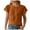 Brown, variant on Vetement Femme ete 2025 Women's Spring/ Summer New Round Neck Fashion Petal Sleeve Loose Top Women Top New Women T Shirts Womens Neck Long Sleeve Thermal Shirts Tech Stretch Plain Tees for Long L