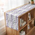 thumbnail image 6 of Table Runners 36 Inches Long Dress Scarves, Purple Grey Botanical Farmhouse Kitchen/Dining Table Runner, Short Coffee Tablerunners, Spring Floral Summer Farmhouse 13x36 Inch, 6 of 9
