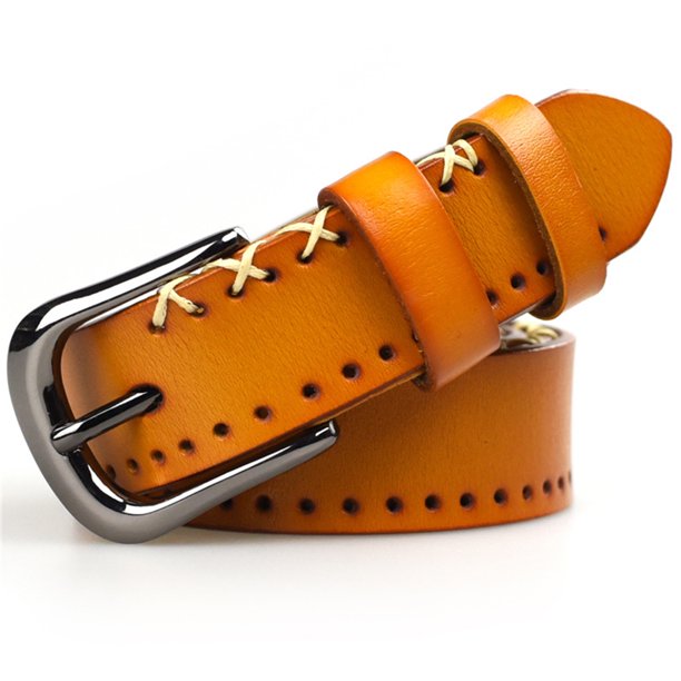 Simple Lady Leather Buckle Belt Women Jeans Waist Belt belt Girl waist