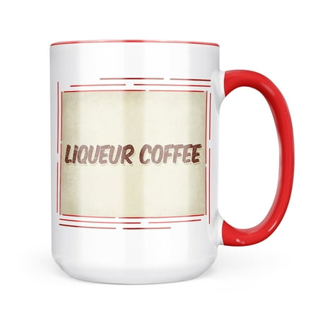 

Neonblond Liqueur Coffee Vintage style Mug gift for Coffee Tea lovers
