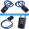 thumbnail image 5 of Sealing Strip Wire Bluetooth Lock Motorcycle Keyless Bluetooth APP Vibration Alarm Rain Prevention, 5 of 8
