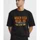 thumbnail image 1 of When God Made Me He Grinned and Said funny Sarcastic Saying T-Shirt，Black T-shirt, Black Short Sleeve, Fun T-shirt, Printed Pattern Short Sleeve, 1 of 6