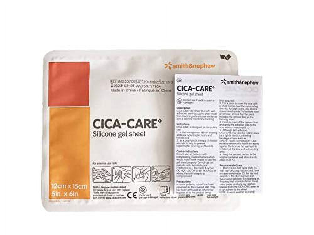 Cica-Care Silicone Gel Sheet 4-3/4 x 6 – Save Rite Medical