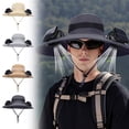 thumbnail image 2 of Rewenti Solar-Powered Double-Fan Hat for Men Suitable for Summer Outdoor Activities Such As Hiking and Fishing with Built-In Sun Protection and Shading Function, 2 of 5