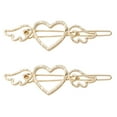 thumbnail image 1 of Miangastore barrettes à Cheveux Forte Adhérence Épingles à Cheveux Alliage de Zinc Antidérapant Usage Quotidien Femmes 2 Pcs, 1 of 9