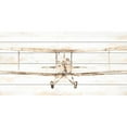 thumbnail image 2 of Marmont Hill 'Bi-Plane' Painting Print on White Wood, 2 of 7