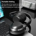 thumbnail image 4 of Oxodoi Bluetooth 5.3 Wireless Headset,Noise Reduction,Long Battery Life,Low Latency,Foldable Stereo Headphones, 4 of 7