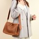 thumbnail image 5 of Bolso Hombro Casual JShteea Cuero PU Marrón, 5 of 7