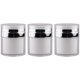 thumbnail image 1 of 3Pcs Practical Airless Pump Bottles Empty Lotion Bottles Facial Cream Containers, 1 of 4