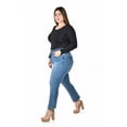 thumbnail image 2 of Body de manga larga Roman Fashion /Tallas Extras, 016 (Negro) negro 42, 2 of 6