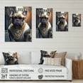 thumbnail image 4 of Designart Frenchie Gangster In NYC V Canvas Wall Art, 4 of 5