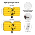 thumbnail image 3 of Windshield Sun Shade Foldable Car Front Window Sunshade For Car Suv Trucks Vans - Best Heat Shield Blocker Visor Cover Blocks Uv Rays And Keeps Your Vehicle Cool-Medium, 3 of 5