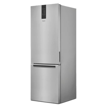 Whirlpool - 12.7 Cu. Ft. Bottom-Freezer Counter-Depth Refrigerator - Stainless steel