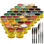 1/4 Pint 1 Shot PROFESSIONAL Enamel Kit 44 COLOR SET Pinstriping Lettering