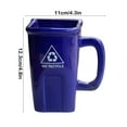 thumbnail image 3 of HengDidi Toilet-Style ABS Novelty Coffee Mug - Funny Quirky Design for Kitchen and Office, Versatile Beverage Cup or Decorative Piece, Easy to Clean, 3 of 7