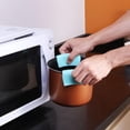 thumbnail image 1 of Tmvgtek Aislamiento Térmico De Silicona Guante Guante Cacerola Oreja Sartén Olla Agarre Para Horno/Cian Tmvgtek Para estrenar, 1 of 6