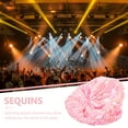 thumbnail image 3 of unbranded Sombrero Beret Rosa Con Lentejuelas Destellantes Para Uso Cómodo Y, 3 of 6