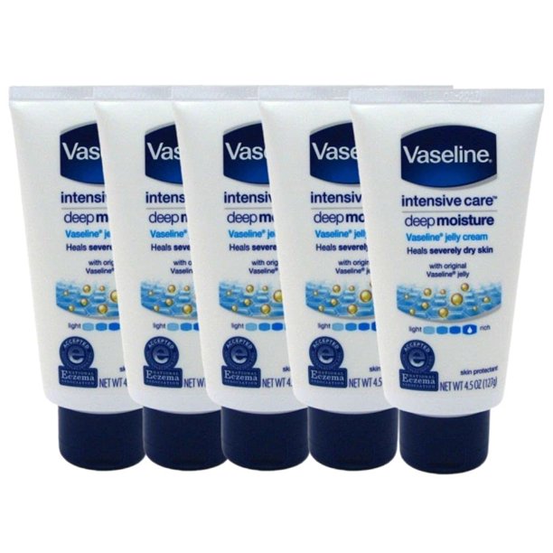 Petroleum Jelly Cream for Chafed Skin and Rash Treatment Ideal for