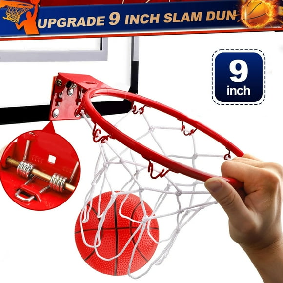 WIFKLSIIPG Children'S Day Gifts Mini Basketball Hoop for Kids Adults. Over The Door Basketball Hoop with 1 Replacement Object. Indoor Pro Basketball Hoop.