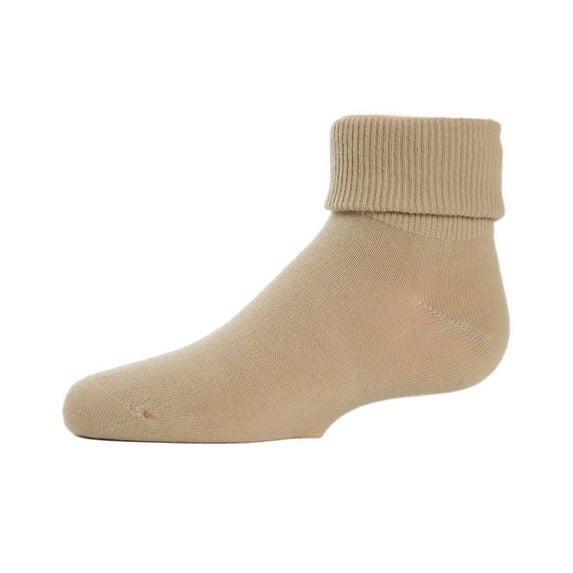 MeMoi Triple Roll Toddlers Ankle Socks 2 / Khaki