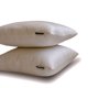 thumbnail image 5 of Funda de almohada decorativa HomeCentric lisa, gris claro, paquete de 2, 35 x 35 cm (14 x 14 pulgadas). Funda de almohada de seda artística lisa y lisa para sofá, estilo moderno liso - Lujo gris, 5 of 7