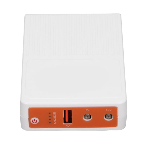 Battery Uninterruptible Power Supply 8000mAh Mini UPS Battery Backup 5V USB 12V 9V DC Ports for Router Camera Modem