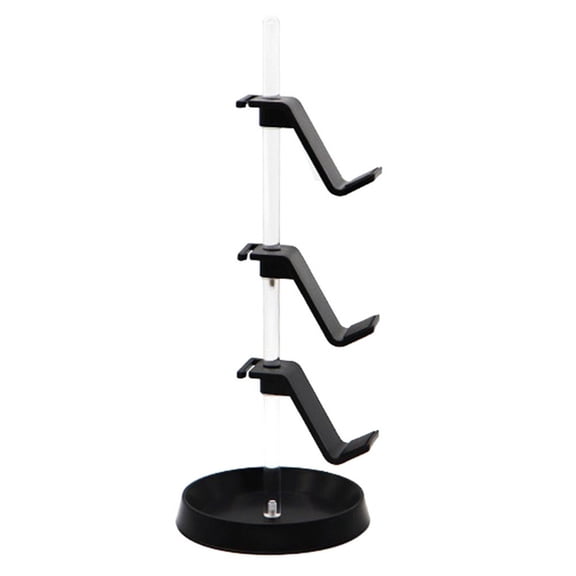 Transparent Tube Controller Stand Adjustable Game Controller Headset Hanger for All Universal Gaming PC Accessories,A