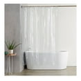 Transparent Shower Curtain Liner 100 Vinyl 70x72 Mildew